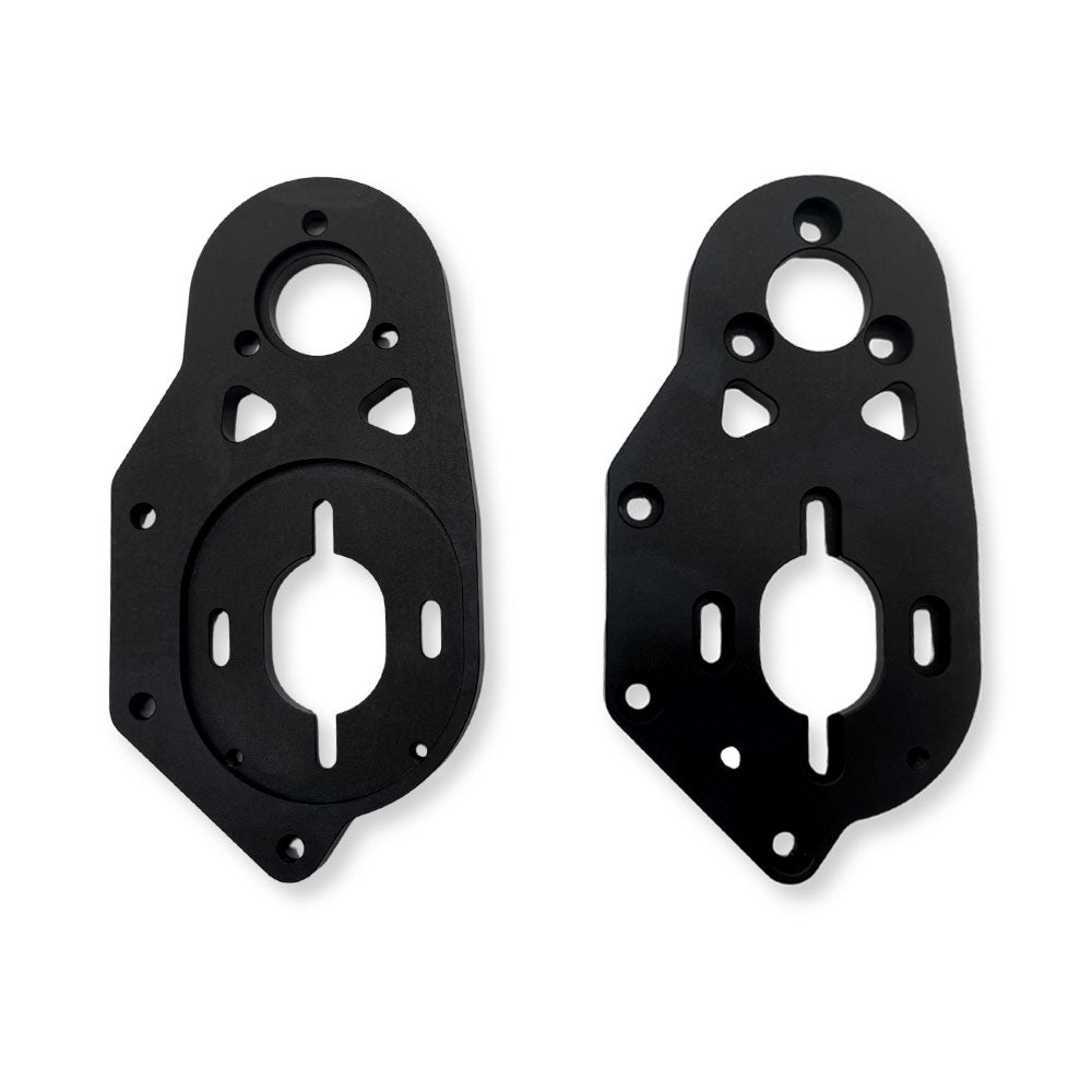 Verreal RS/RS Pro/RS Ultra CNC Motor Mount Brackets (70mm C-C) | Adjustable Motor Positioning for 85-165mm Wheels | 6061 Aluminum | Nylon-Fiberglass Guard Bars (Optional Combo)