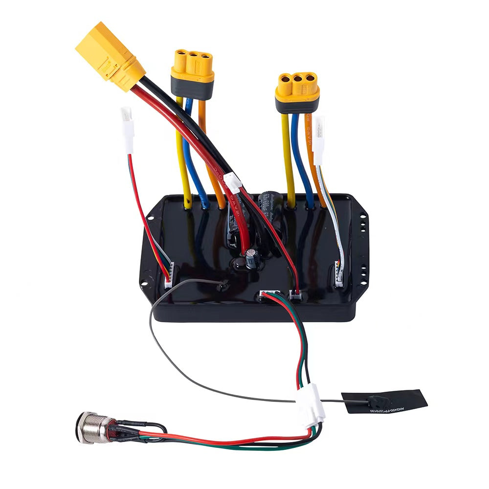 Verreal 60A FOC ESC(Electronics Speed Controller) & Remote Controller Combo for Electric Skateboards W/ Self Learning Motor Specs