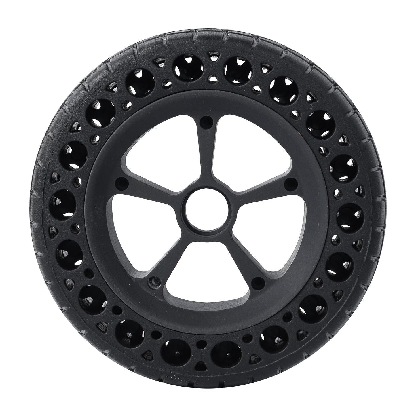 (Pre-Order)160mm Solid Airless All Terrain Off Road Wheel Set for Electric Skateboards