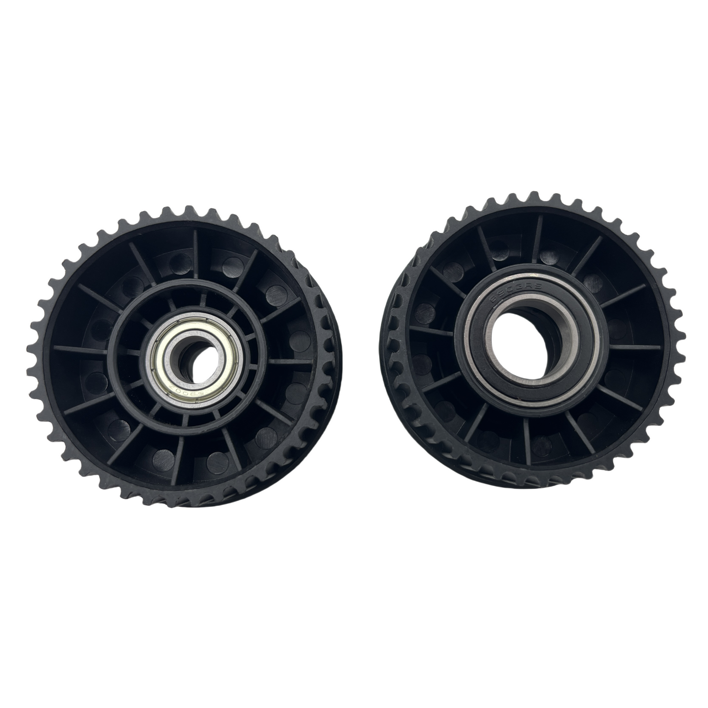 ABEC Cored Wheel Pulleys for Cloud Wheels and Many other Abec Cored Skateboard Wheels (Pack of 2)