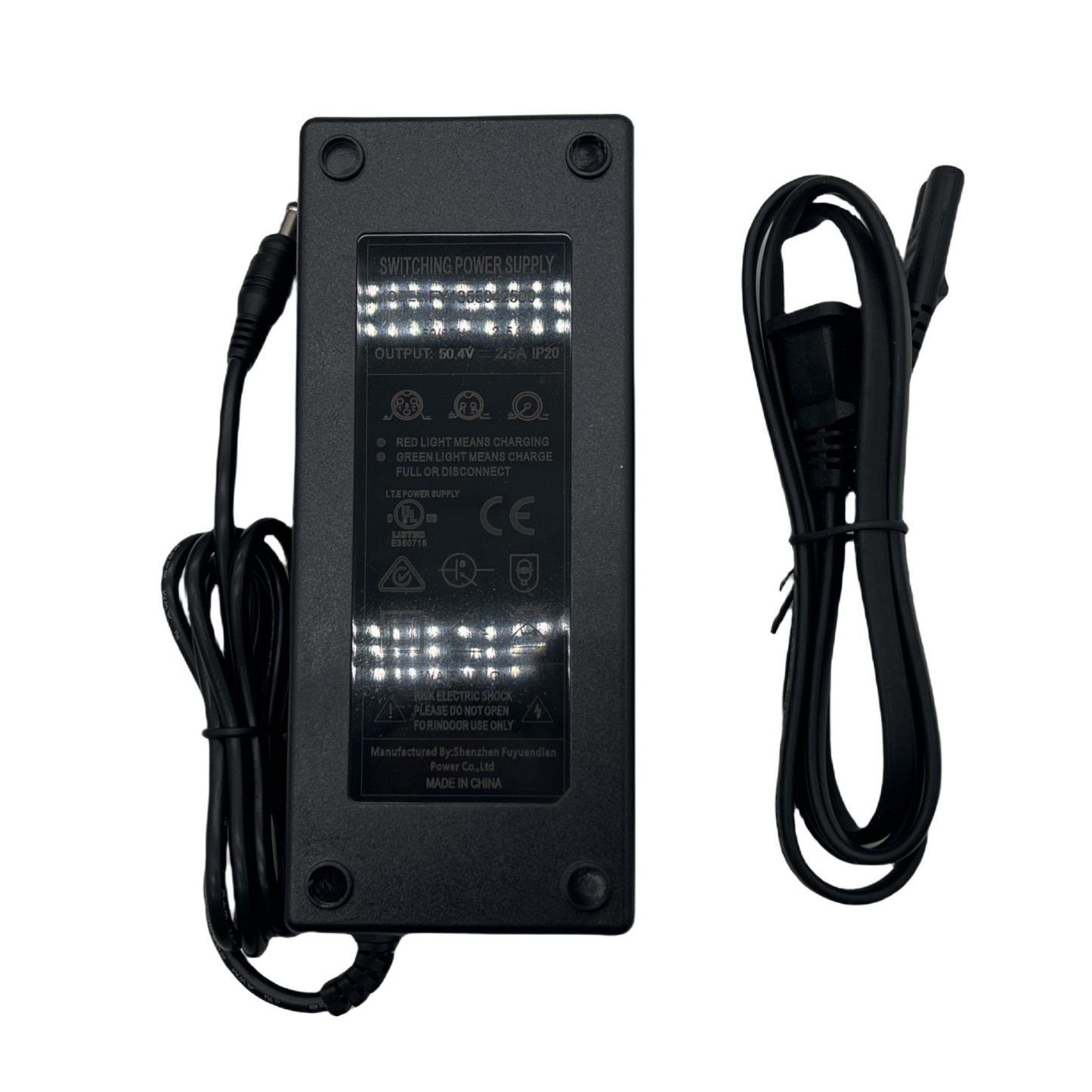 12S 50.4V 2.5A Charger(Compatible with Verreal RS Pro and Verreal ACE)