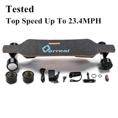Verreal V1 Electric Skateboard Reachs Up To 23.4MPH