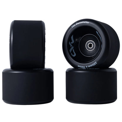 105mm Mad Wheels V2 electric skateboard wheels set of four for stable and comfortable riding