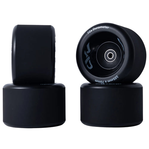 105mm Mad Wheels V2 electric skateboard wheels set of four for stable and comfortable riding