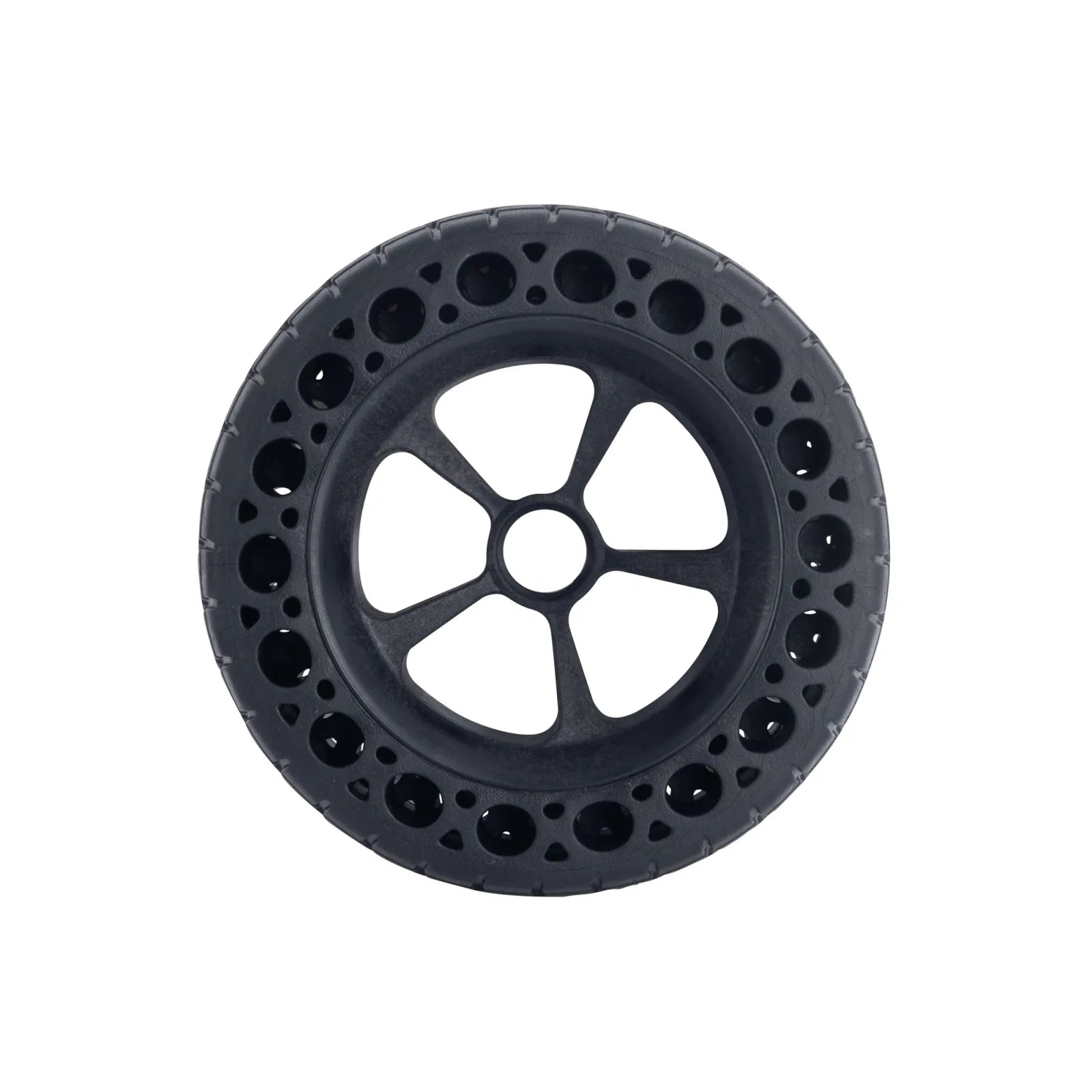 160mm airless wheel with honeycomb structure for electric skateboard
