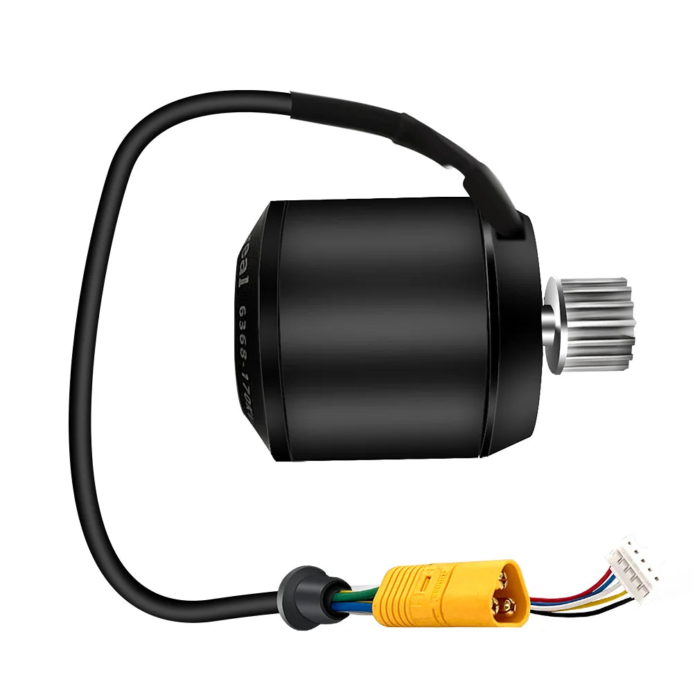 Moteur brushless 6368 170 KV pour skateboard électrique – fort couple, pignon 15T
