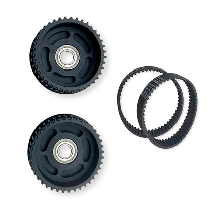 40T Kegel pulleys with timing belts set for electric skateboard