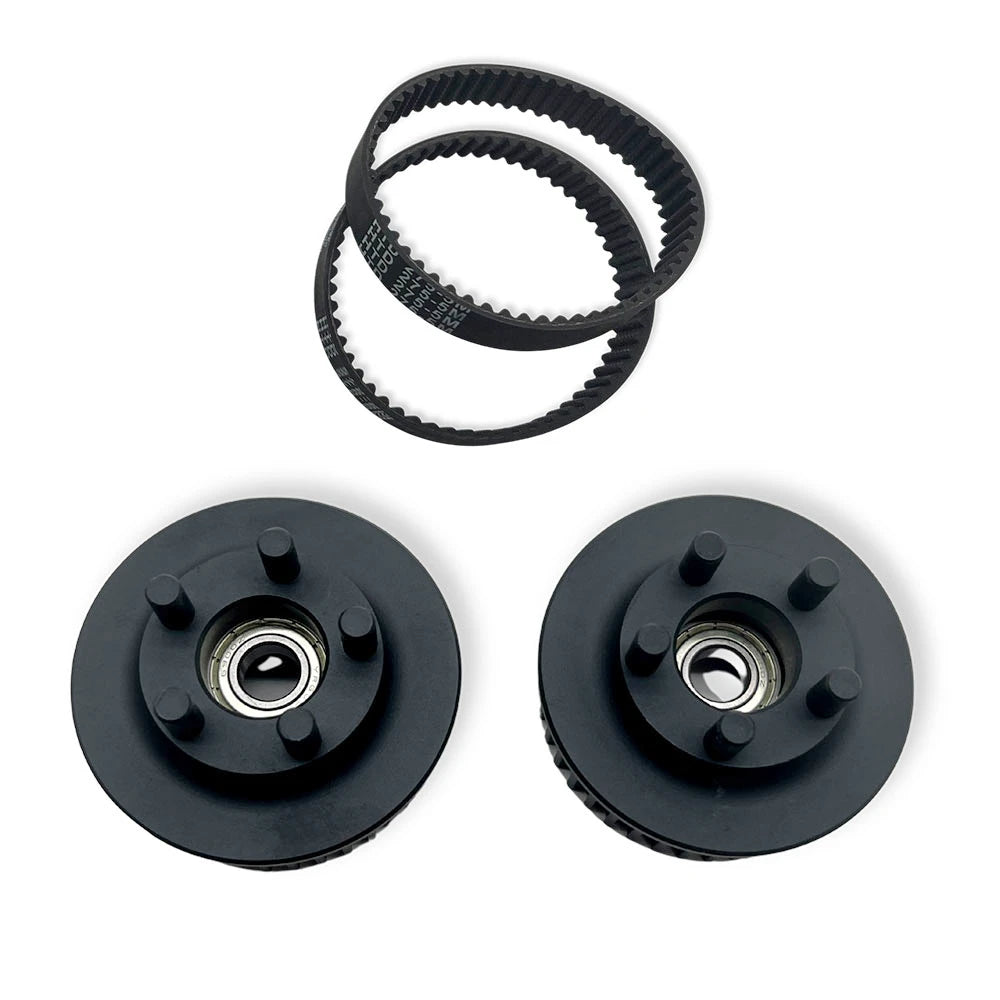 40T Kegel pulleys with timing belts set for electric skateboard