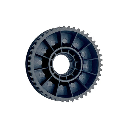 Single 45T Kegel pulley showing rear structure for belt drive wheel