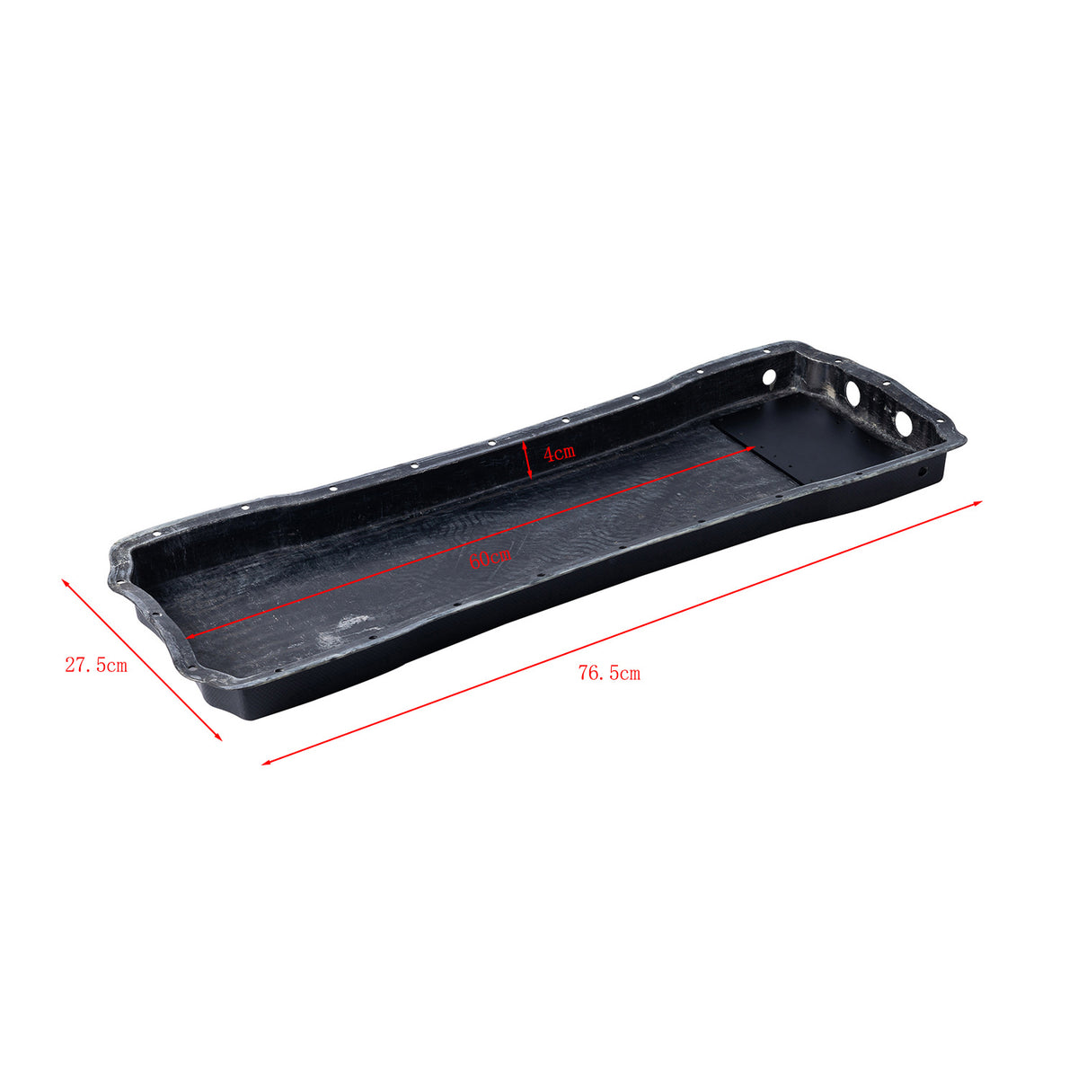 Deck et boîtier pour skateboard électrique DIY (version 60 cellules)