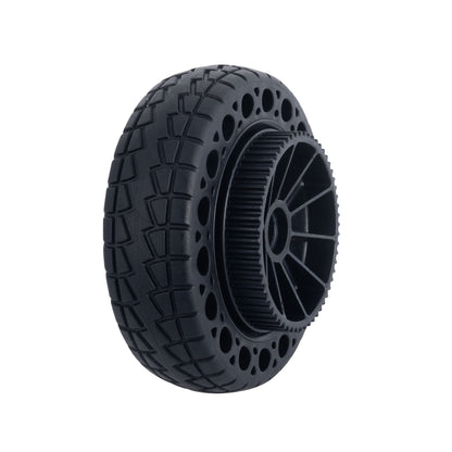 (In Stock, Ready to Ship)160mm Solid Airless All Terrain Off Road Wheel Set for Electric Skateboards