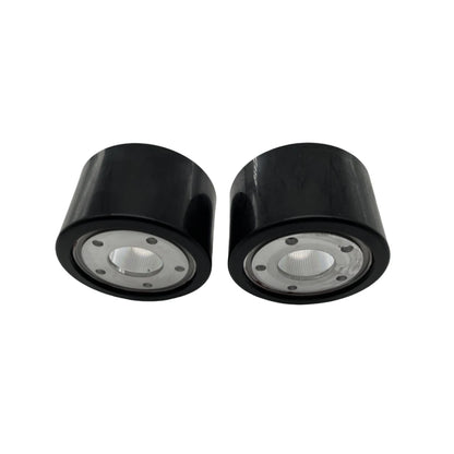 Side profile of 90mm PU sleeves for electric skateboard hub motor wheels