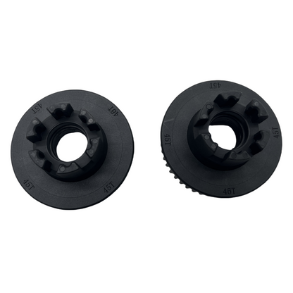 ABEC Cored Wheel Pulleys for Cloud Wheels and Many other Abec Cored Skateboard Wheels (Pack of 2)