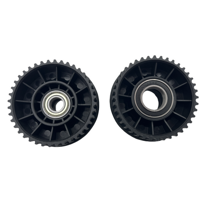 ABEC Cored Wheel Pulleys for Cloud Wheels and Many other Abec Cored Skateboard Wheels (Pack of 2)