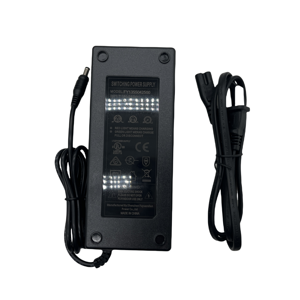 Cargador 12S de 50,4 V y 2,5 A (compatible con Verreal RS Pro y Verreal ACE)