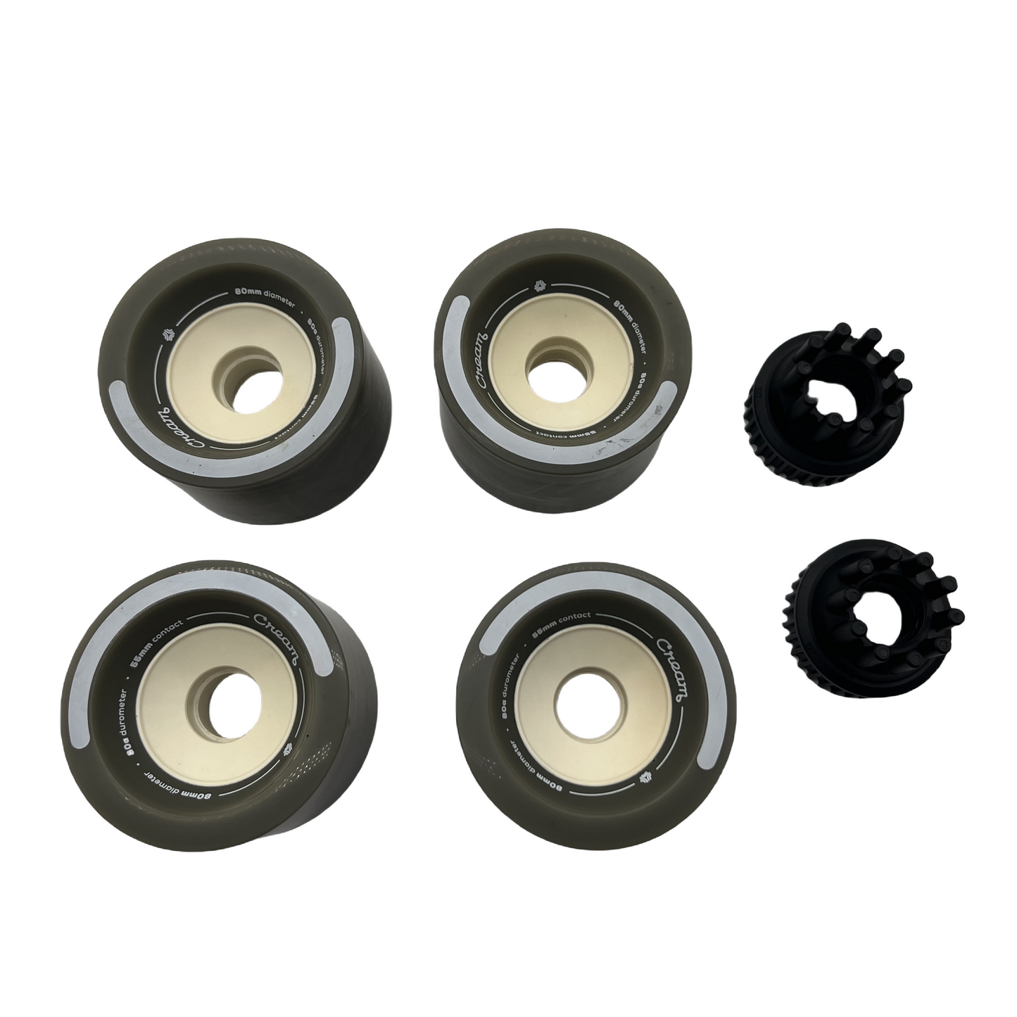 80mm 78A Boosted Skateboard Wheels for a Smooth Cruise
