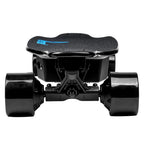Rear view of the Verreal F1 Max, an affordable and reliable electric longboard for daily commuting.