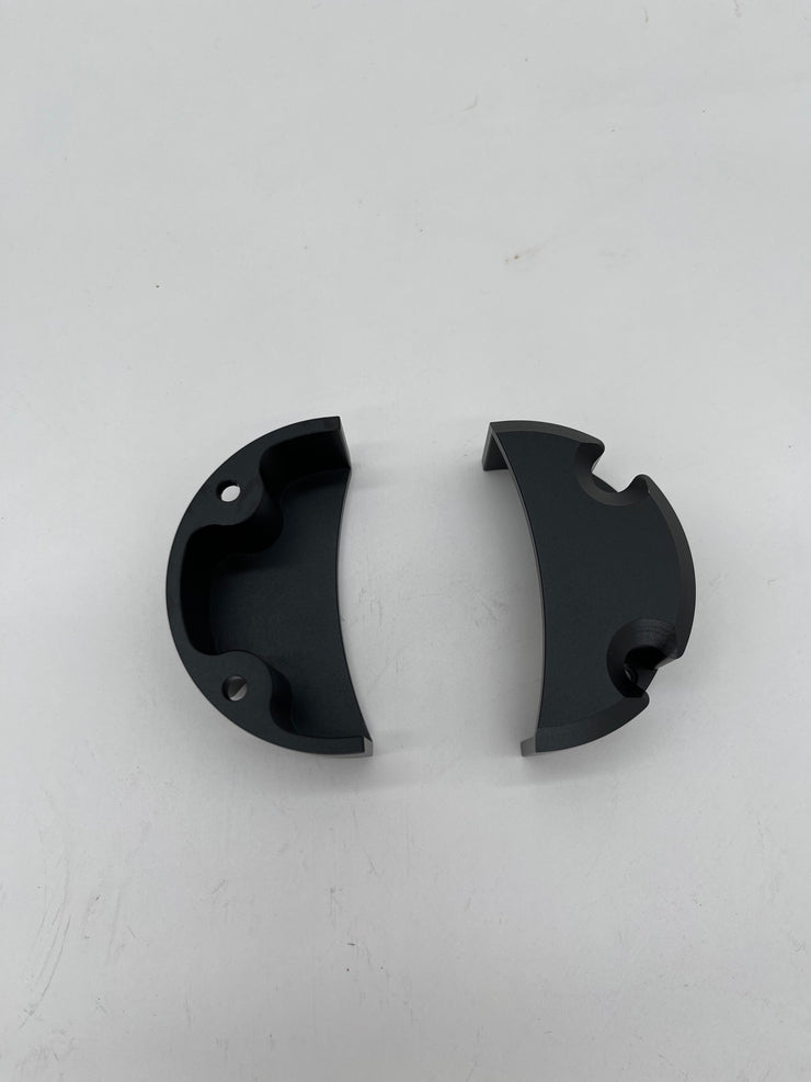 CNC Milled Belt Cover for 150mm Pneumatic Wheels