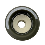 Close-up of Boosted 80mm wheel with 80A urethane for street performance