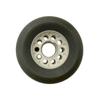 Boosted 80mm electric skateboard wheel showing contact patch and core design