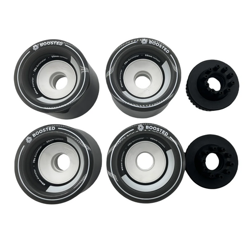 Boosted 85mm electric skateboard wheels with 36T Kegel pulleys