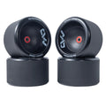 Mad Max 125mm Wheels complete set showing 125mm x 80mm size and 70a durometer for smooth and comfortable electric skateboard riding