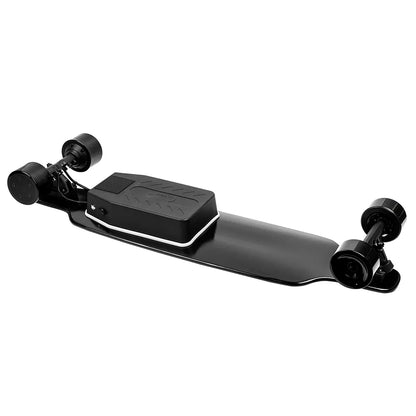 Side profile of Verreal F1 Max showing the slim battery enclosure, capable of up to 55km range.