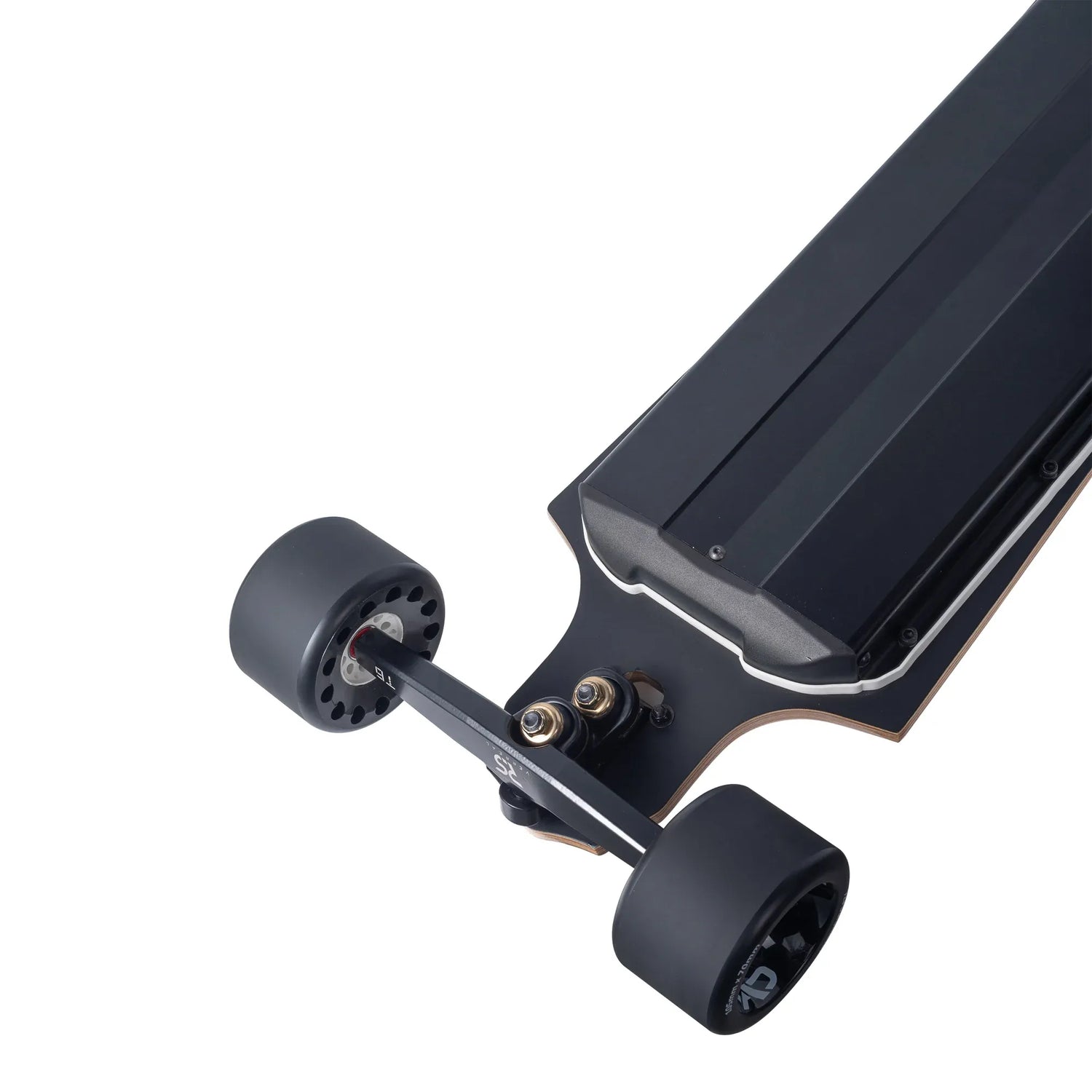 Front truck and Mad Wheels V2 detail on Verreal RS Neo electric skateboard