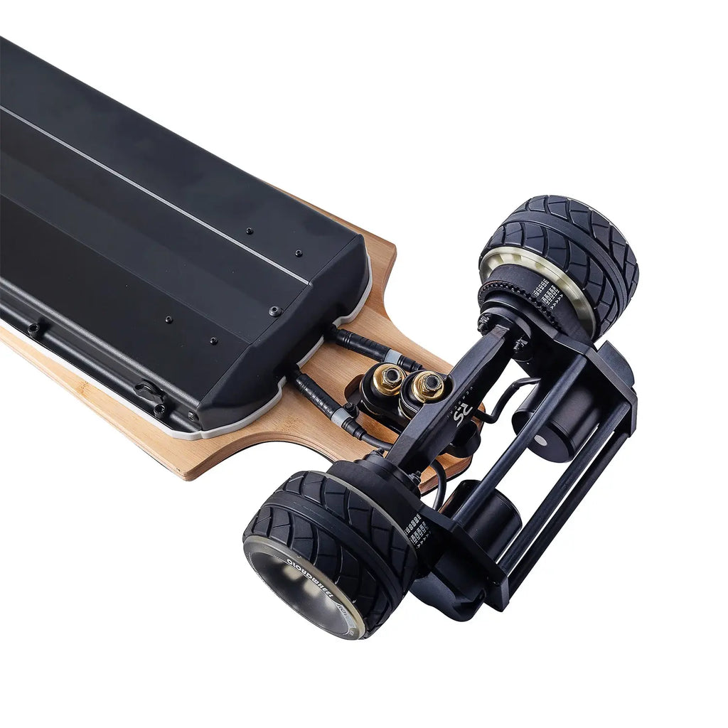 Efficient long range setup of Verreal RS Pro Max with 110mm Cloudwheel Rover wheels.