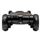 Rear view of Verreal RS Pro off road electric skateboard featuring dual motors and 150mm pneumatic wheels