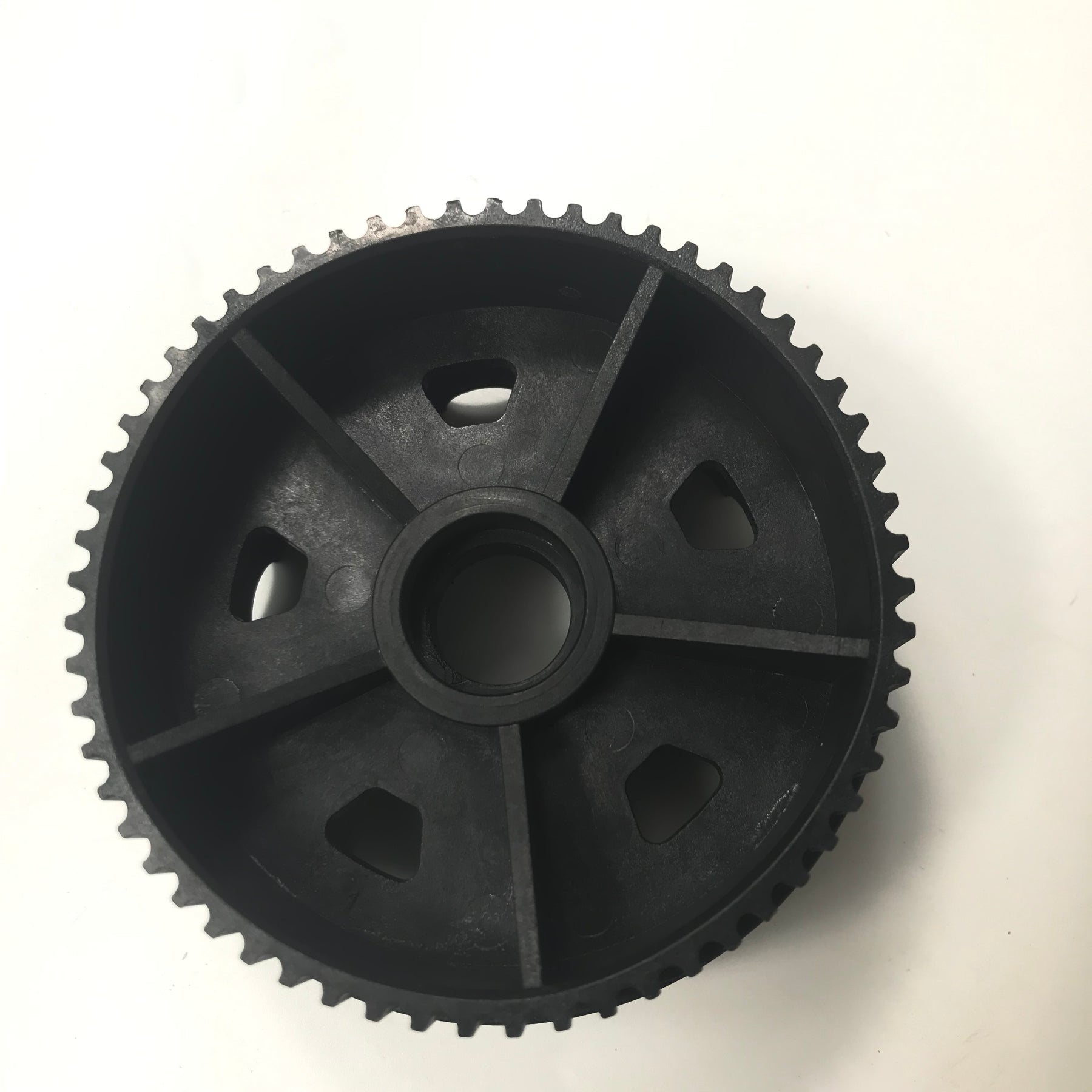Poulie en plastique pour roues pneumatiques de 150 mm