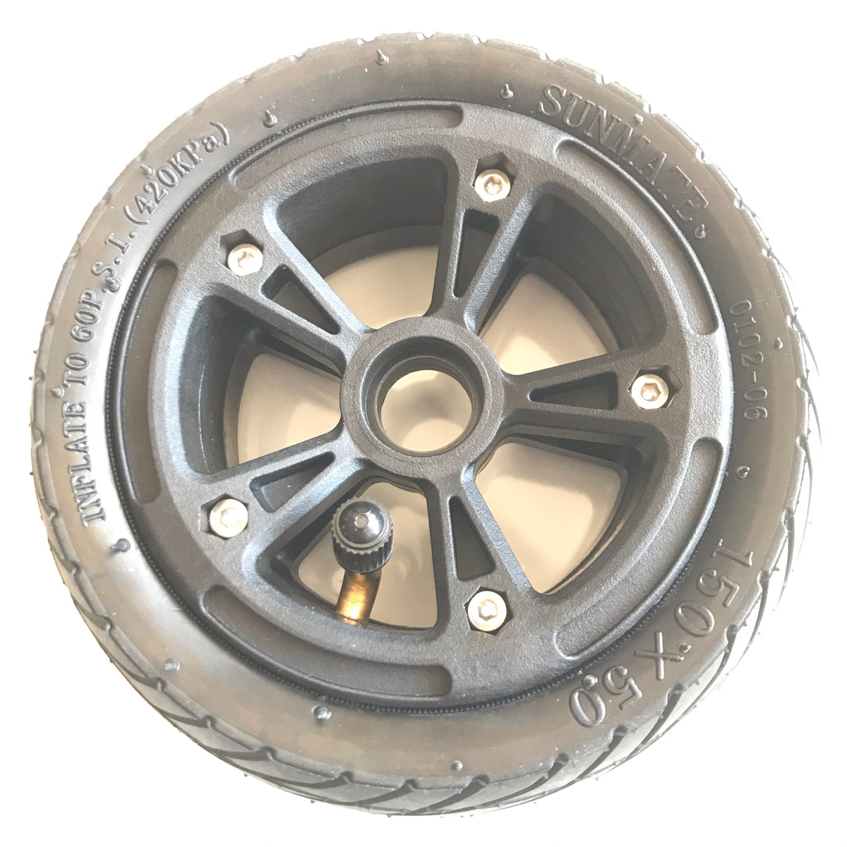 175mm All Terrain Off Road Wheel Kit for electric skateboards